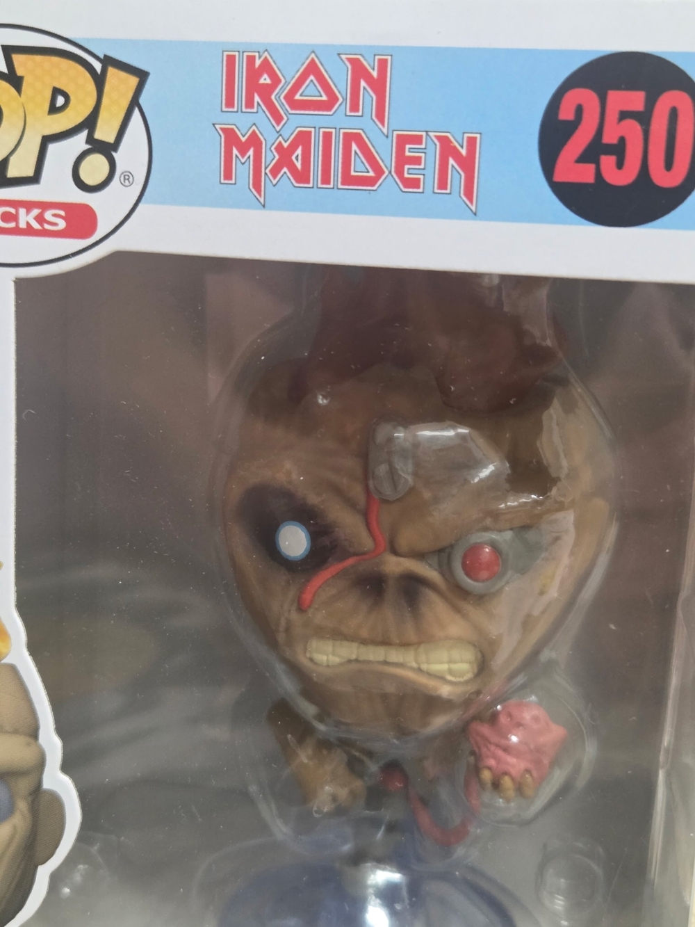 Funko Pop! Rocks Iron Maiden Eddie Figure Box - Blue, Red, Yellow, Black NEW - Picture 4 of 4
